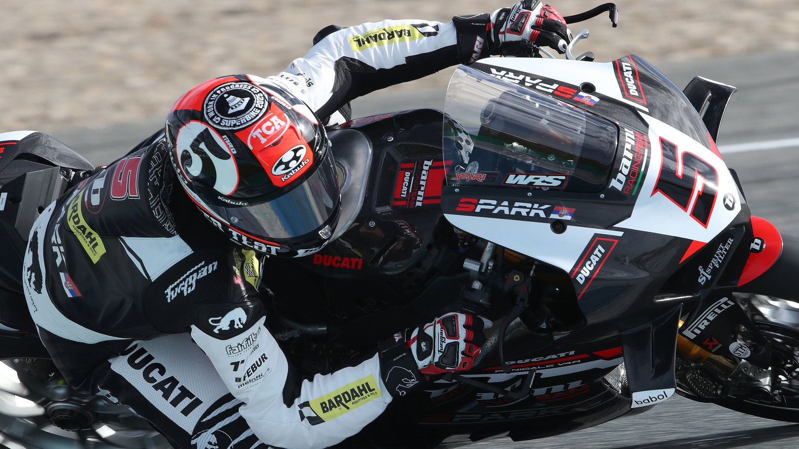 Yari Montella, 2025 Jerez WorldSBK Test. Credit: Gold and Goose.